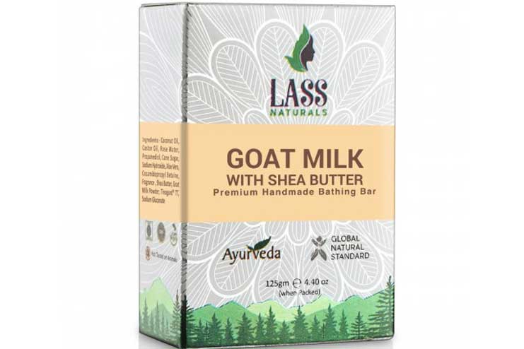 Lass Naturals Goat Milk with Shea Butter Soaps