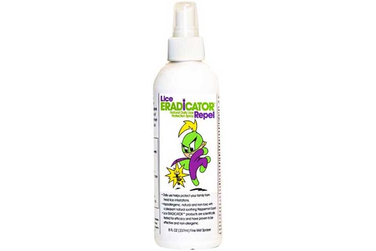 Lice Eradicator Repel Lice Natural Daily Lice Protection Spray