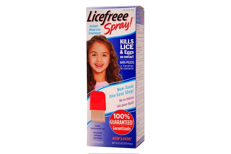 Licefreee Spray Instant Head Lice Treatment