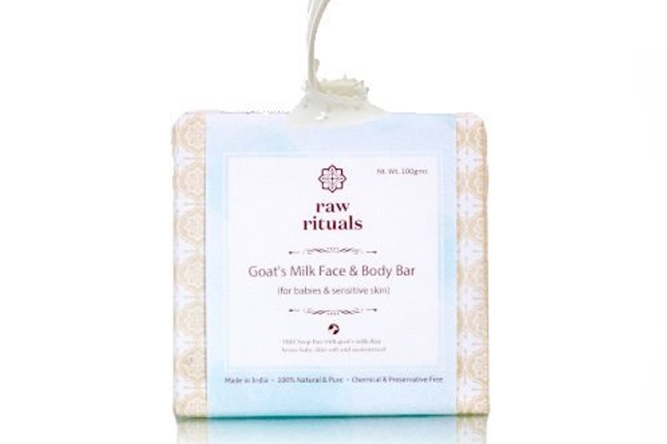 Raw Rituals Goat Milk Face and Body Bar