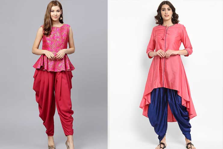 Top with Dhoti Tops