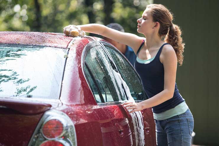 Washing Your Car: Household Chores 