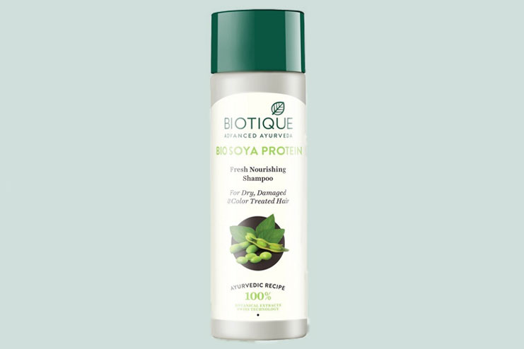 Biotique Bio Soya Protein Fresh Nourishing Shampoo for Dry Hair