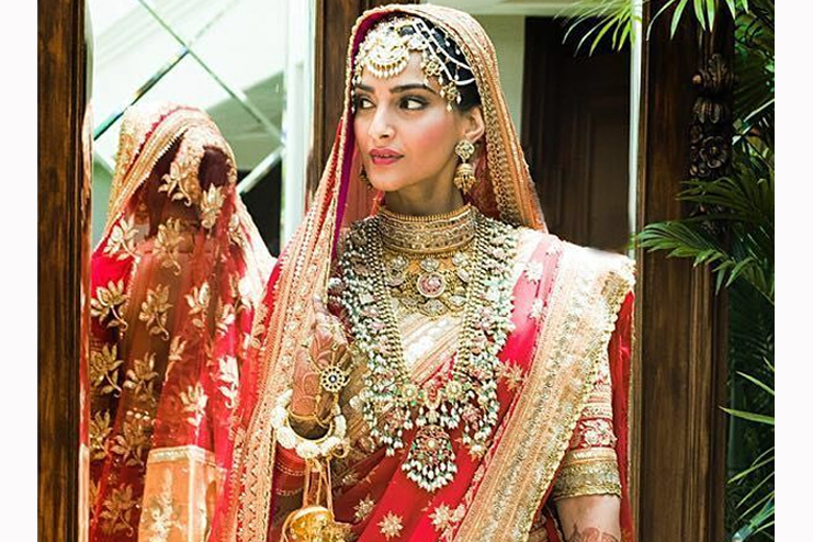  Wedding Dresses of Celebrities: Sonam Kapoor