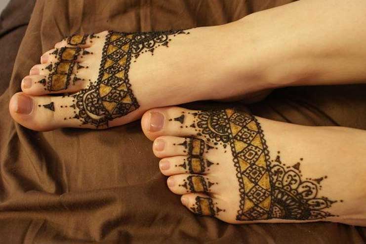 Toe-Mehndi-Design