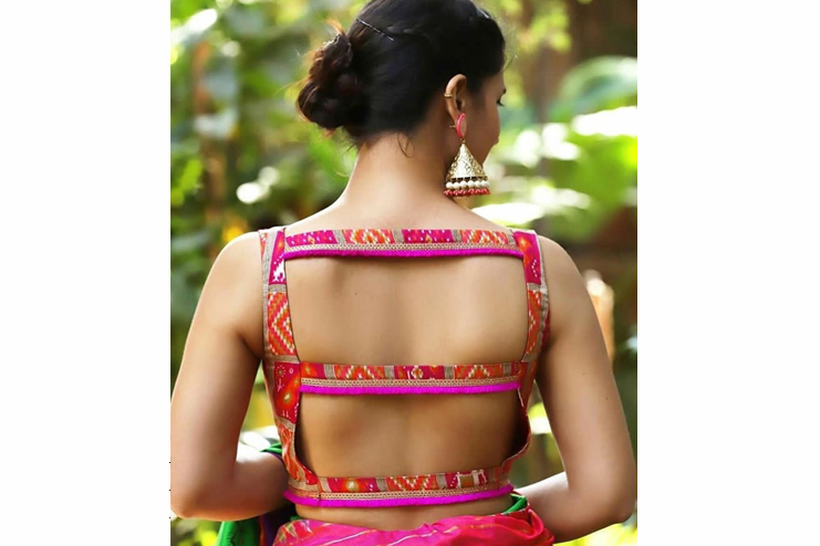 Backless Blouse With Multiple Straps