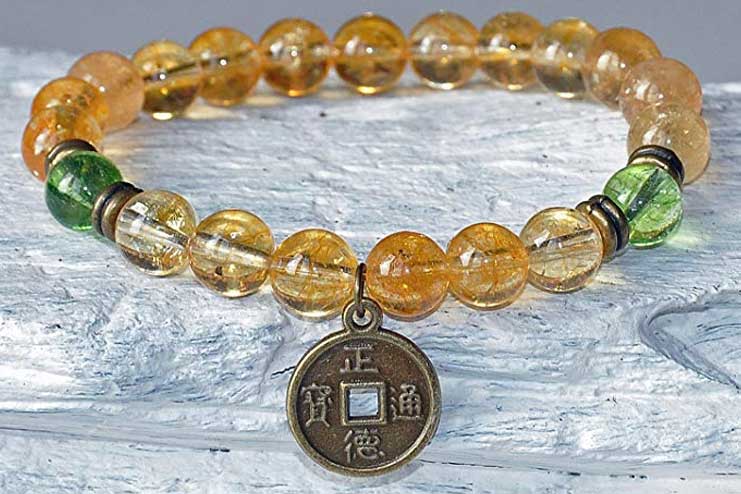 Citrine-gemstone-bracelet