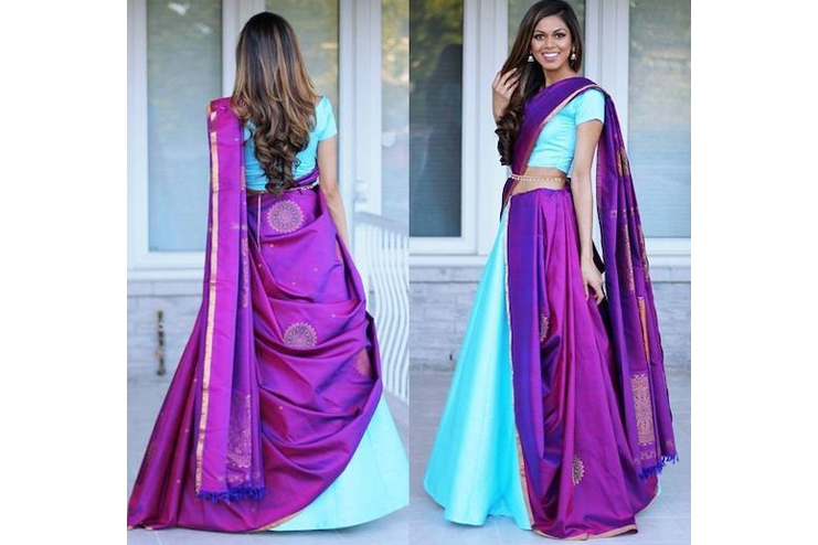 9 Graceful Half Saree Styles - A Timeless Traditional Outfit