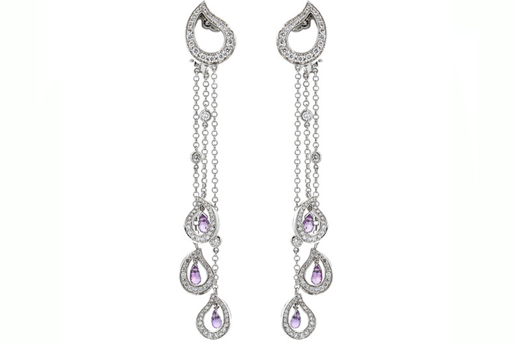 Diamond-dangle-earrings