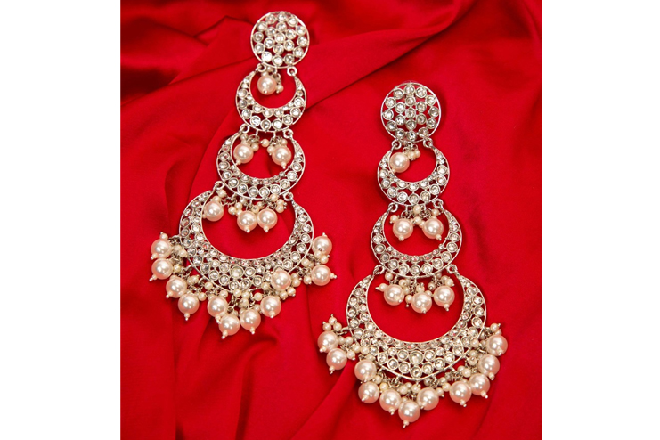 Multi-layered-diamond-earrings