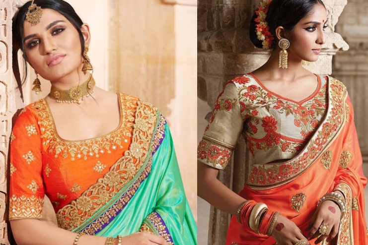 22 Breathtaking Pattu Blouse Designs- Fashionable Ethnicity