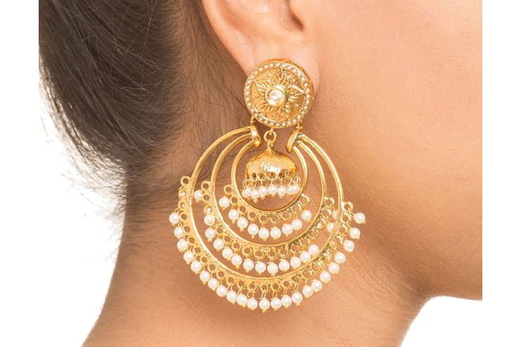Round-earrings-with-jhumka