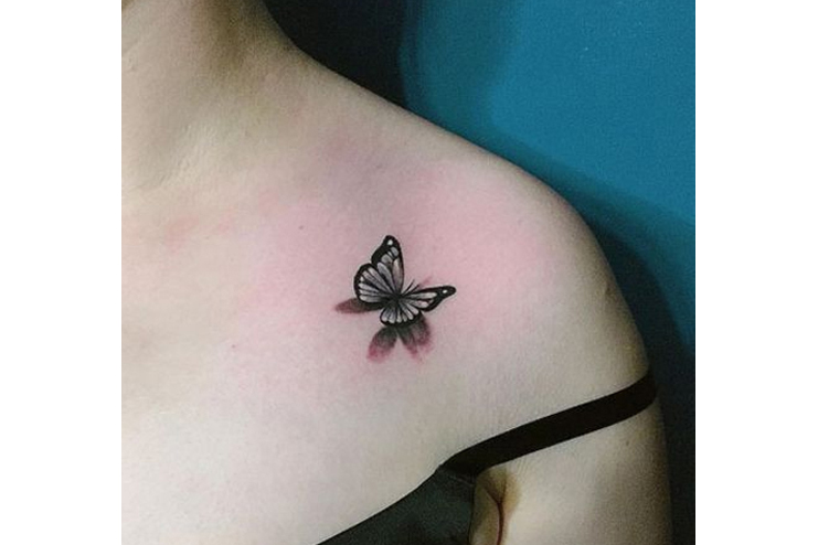 butterfly-tattoo-On-front-shoulder