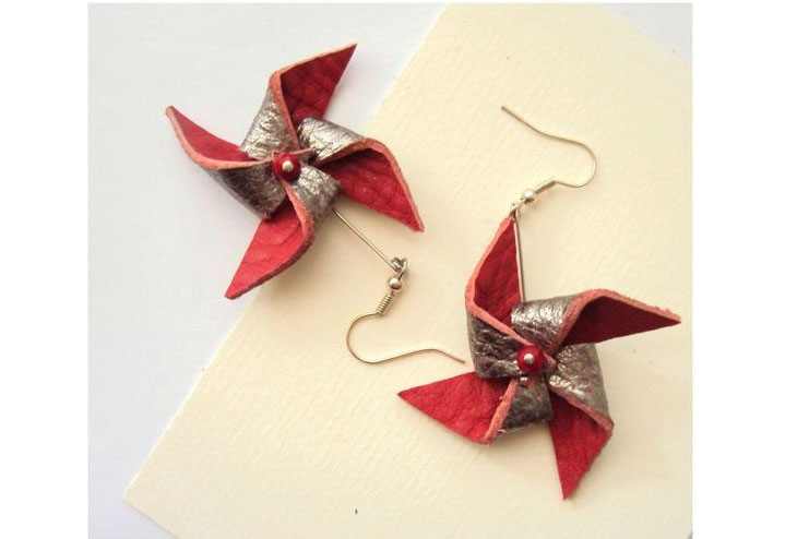 Windmill earrings