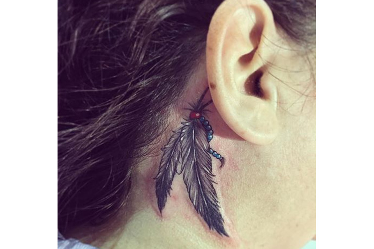 Feather-tattoo