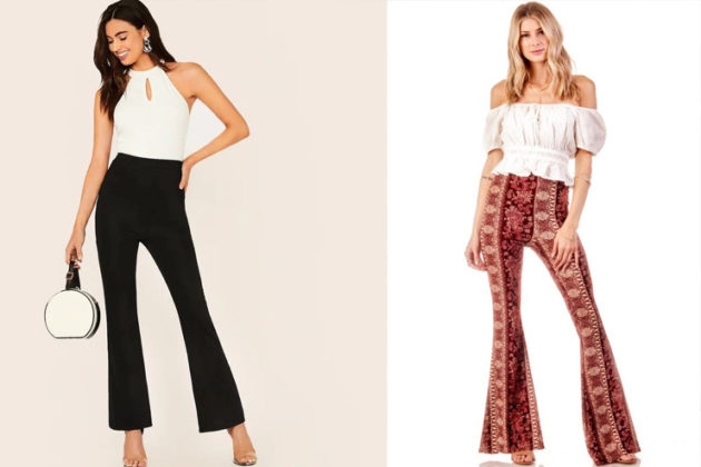 flare pants outfit 2020