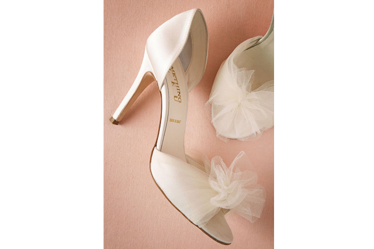 Tulle-sandals