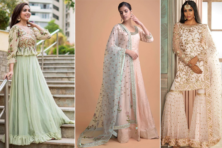 10 Contemporary Dresses For Roka Function With Indian Fashion Appeal Roka a traditional punjabi wedding has numerous functions that lead to the big day. roka function with indian fashion appeal