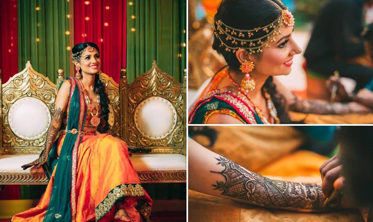 Bridal-mehndi-outfits