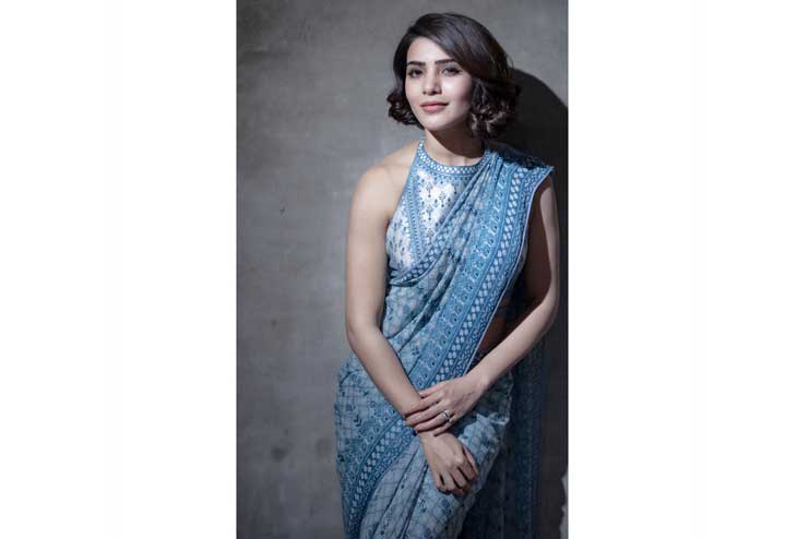 Saree-with-prints