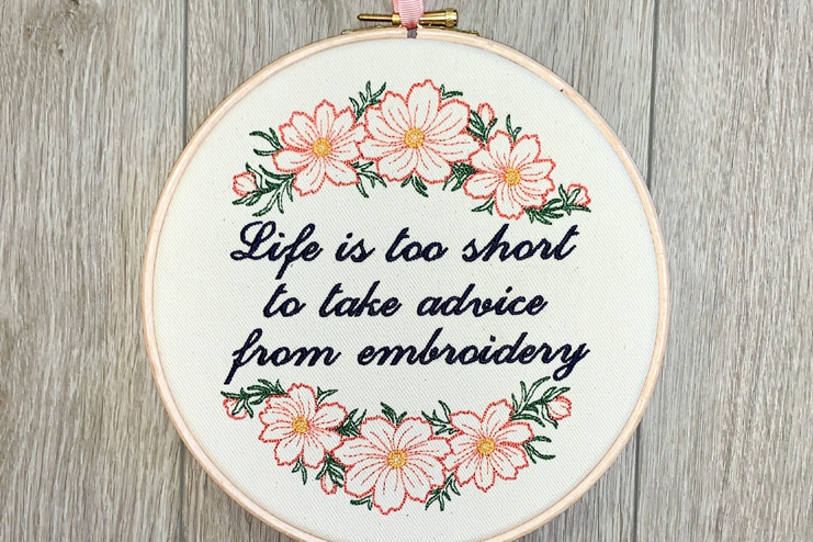 Wishes-embroidery