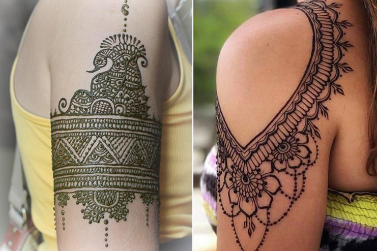 Armlet-mehndi-design