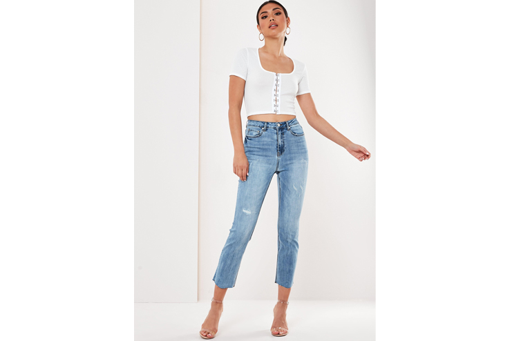 Cropped-jeans