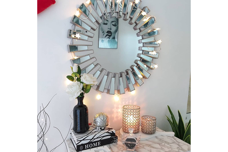Mirror-hanging-with-fairy-light
