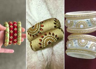 16 Pretty Silk Thread Bangle Designs- Impressive Fashion