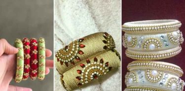 16 Pretty Silk Thread Bangle Designs- Impressive Fashion