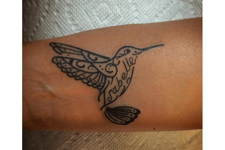 Hummingbird-tattoo-with-name