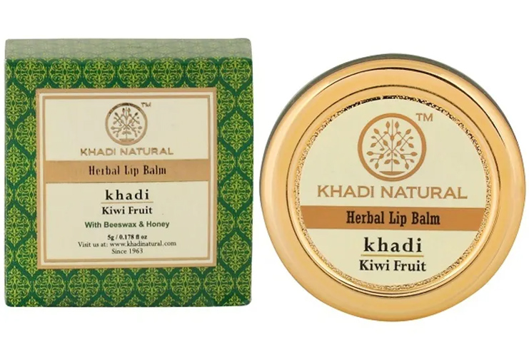 Khadi Natural Kiwi Fruit Herbal Lip Balm