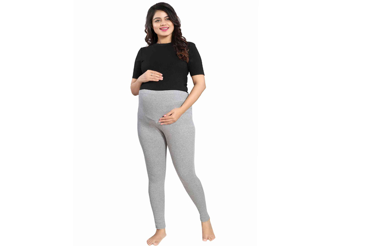 Mammas Maternity Heavy Lycra Maternity Leggings