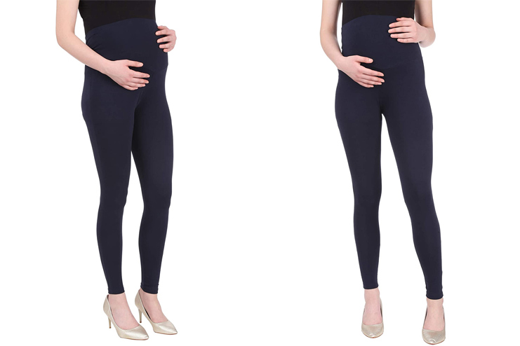 MomToBe Womens Lycra Maternity Leggings