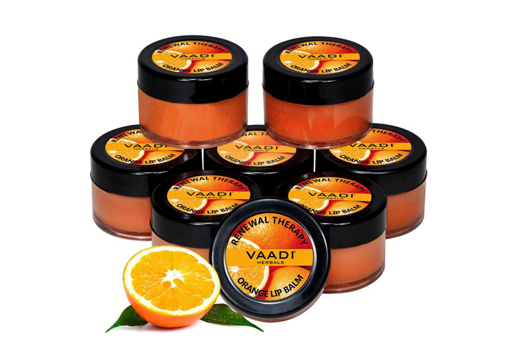 Vaadi Herbals Lip Balm Orange and She Butter