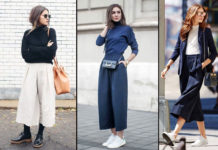 10 Cool Styles To Wear Culottes- Fashion Alert With Culottes