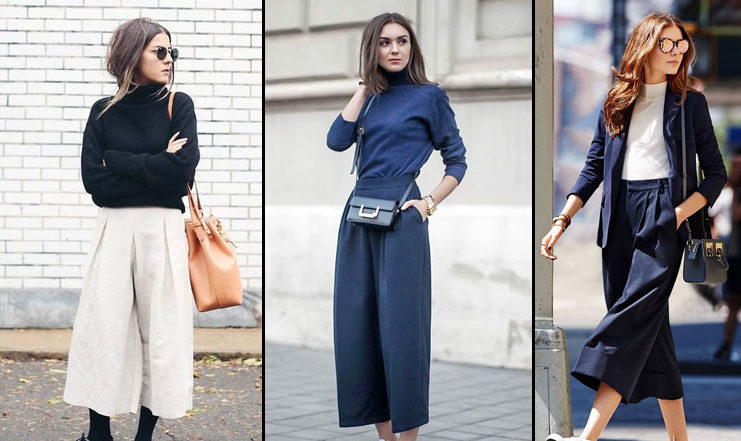 10 Cool Styles To Wear Culottes- Fashion Alert With Culottes
