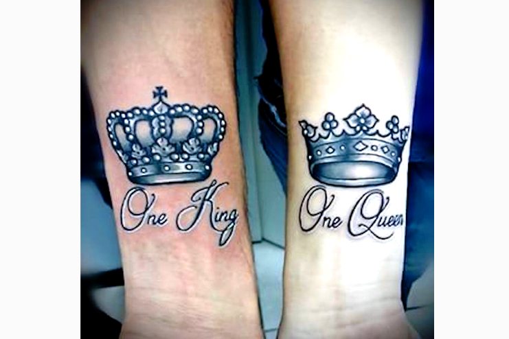 Black-king-and-queen-tattoo