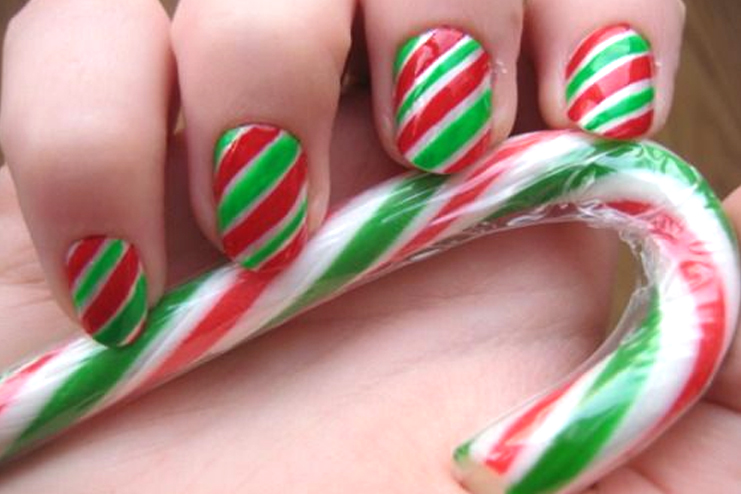 Cane-candy-marble-nail-art