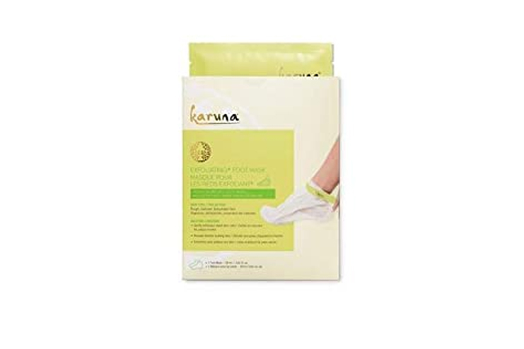 Karuna-Single-Exfoliating-Serum-Foot-Mask