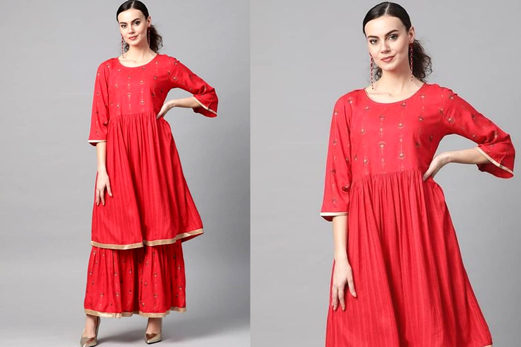 Khadi-Anarkali-Kurti