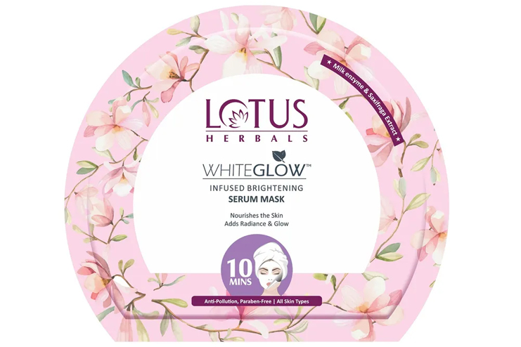 Lotus-Herbals-Whiteglow-Serum-Sheet-Mask