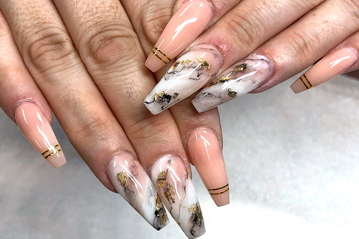 Ombre-marble-nail-art