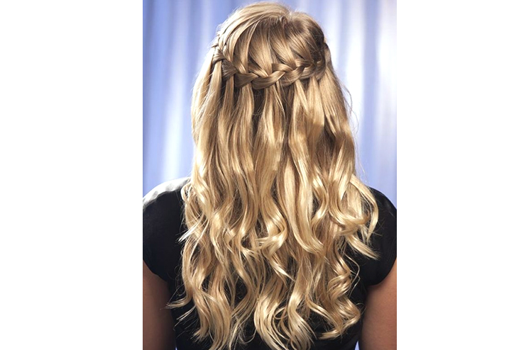 Waterfall braid