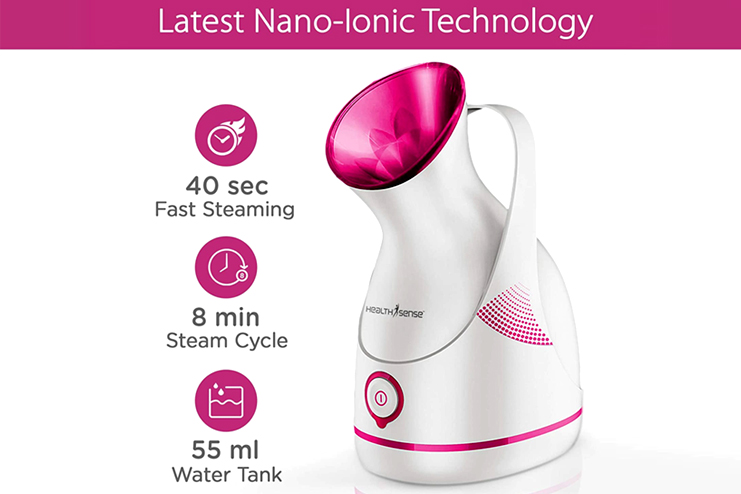 HealthSense Nano Cure Facial Steamer