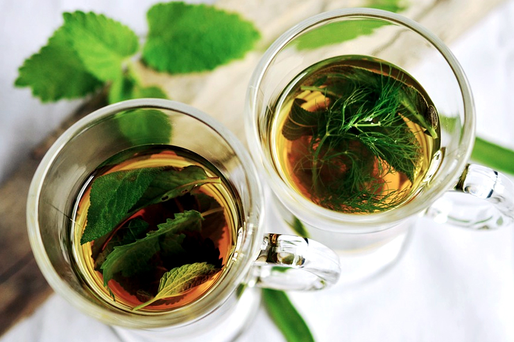 Peppermint tea